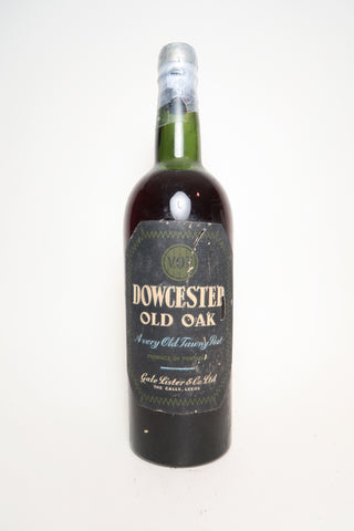 Gale Lister & Co. Dowcester Old Oak Very Old Tawny Port - 1950s (20%, 75cl)