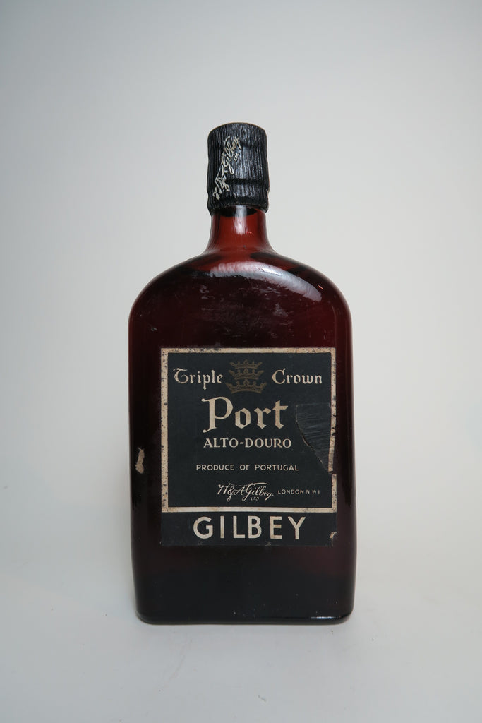 W. & A. Gilbey Triple Crown Port Alto-Douro - early 1950s (ABV Not Stated, 35cl)