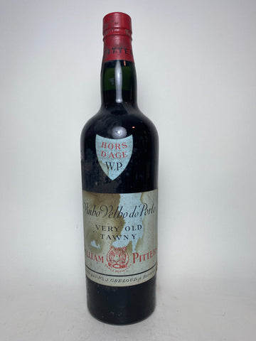 William Pitters Very Old Tawny Port  - 1960s (20%, 75cl)