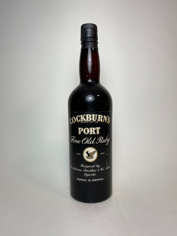 Cockburn's Fine Old Ruby Port - 1960s (ABV Not Stated, 75cl)