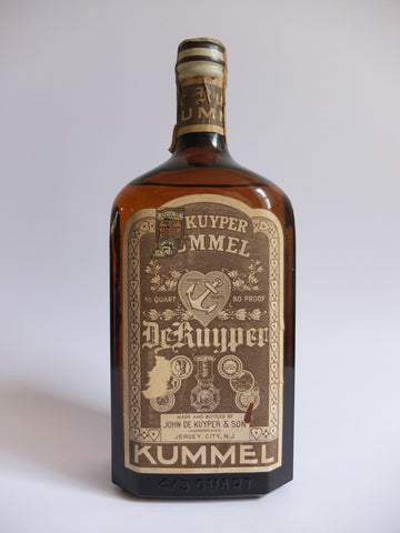 John De Kuyper & Son Kummel - 1950s (40%, 75.7cl)
