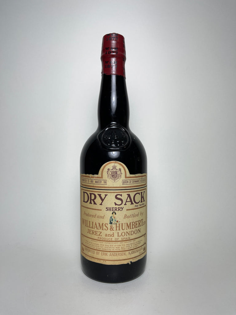 Williams & Humbert Dry Sack Sherry - 1970s (19.5%, 70cl)