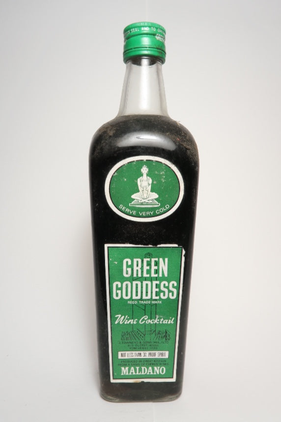 J. Townend Maldano Green Goddess Wine Cocktail - 1970s (17.7%, 70cl)