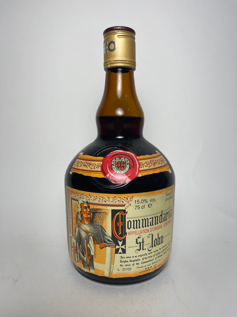 KEO Commandaria St. John Cyprus Dessert Wine - 1980s (15%, 75cl)