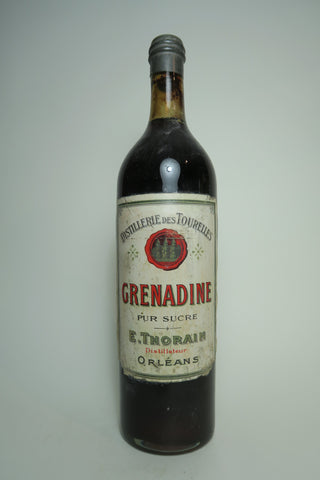 E. Thorain Distillerie des Tourelles Grenadine - 1930s (0%, 100cl)