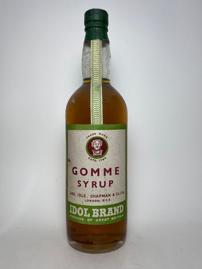 George Idol, Chapman & Co.'s Gomme Syrup - 1930s (0%, 75cl)