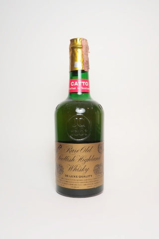 James Catto & Co. Rare Old Scottish Highland Blended Scotch Whisky - 1960s (43%, 75cl)