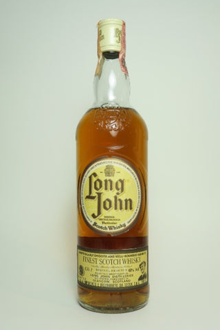 Long John Finest Blended Scotch Whisky - 1980s (40%, 75cl)