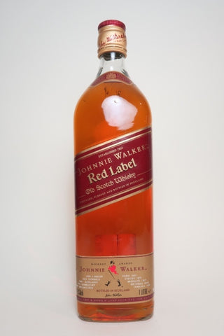 Johnnie Walker Red Label Blended Scotch Whisky - 1990s (40%, 100cl)