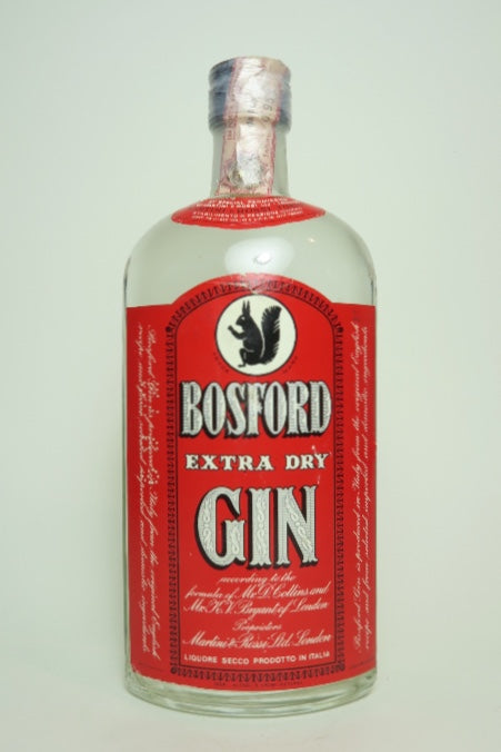 Martini & Rossi Bosford Dry Gin - 1970s (43%, 75cl)