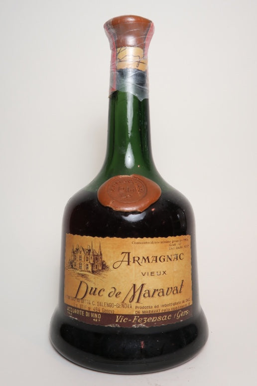 Duc de Maravat 10YO Vieux Armagnac - 1960s (42%, 75cl)