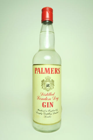 Palmers London Dry Gin - 1980s (ABV Not Stated, 75cl)