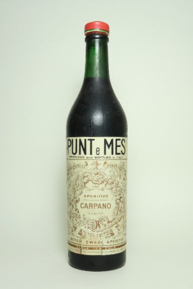 Carpano 'Punt e Mes' Vermuth Amaro - 1960s (14%, 100cl)