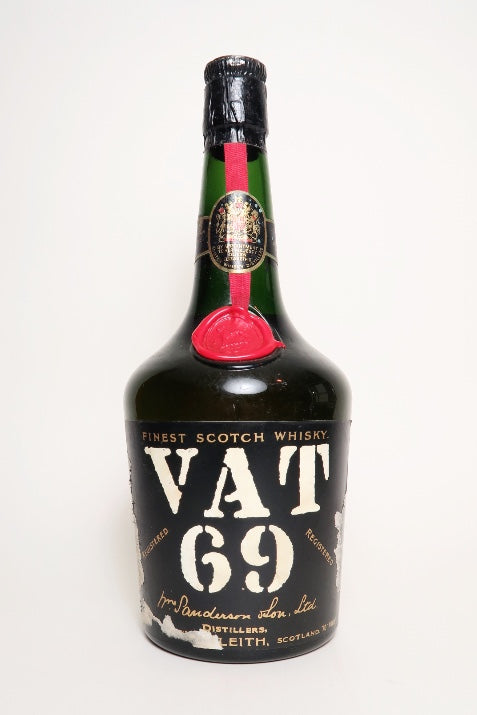 Sanderson's VAT 69 Finest Blended Scotch Whisky - 1960s (40%, 75cl)