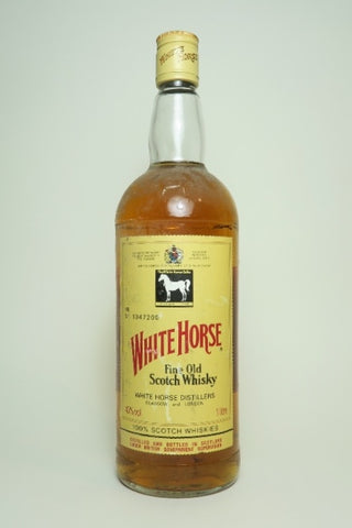 White Horse Blended Scotch Whisky - 1970s (43%, 100cl)