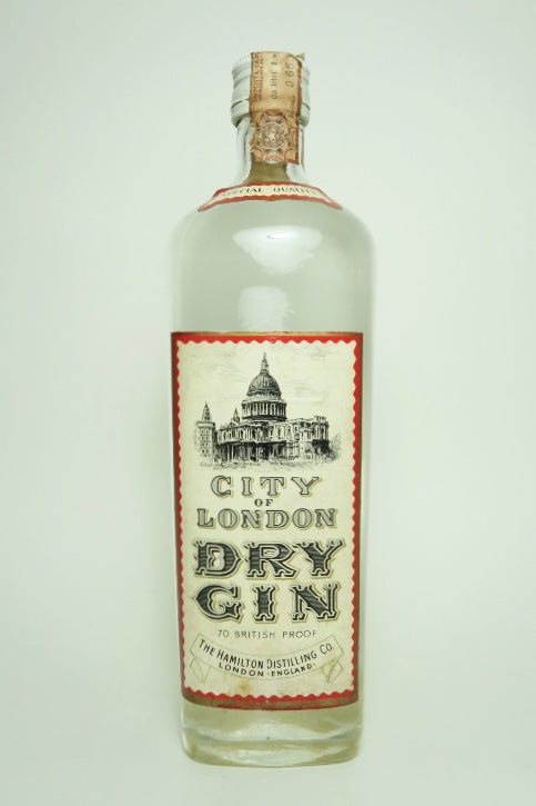 Hamilton Distilling Co.'s City of London Dry Gin - 1960s (40%, 100cl)