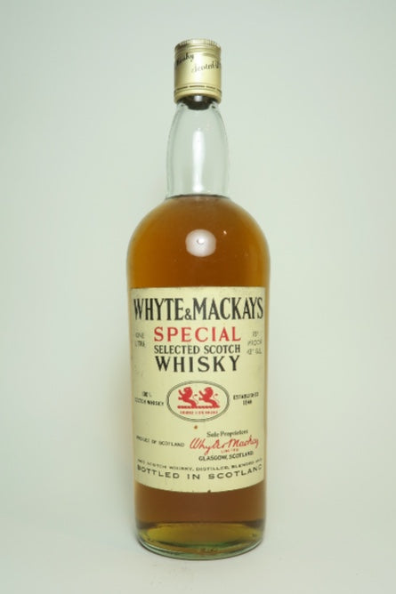 Whyte & Mackay Special Blended Scotch Whisky - 1960s (43%, 100cl)