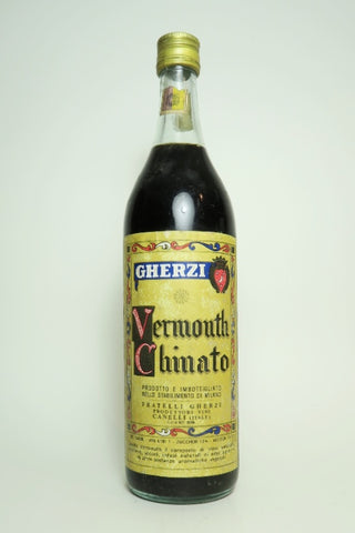 Gherzi Vermouth Chinato - 1960s (16.5%, 100cl)
