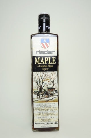 Rieder Maple Canadian Liqueur - c. 1976 (25%, 71cl)