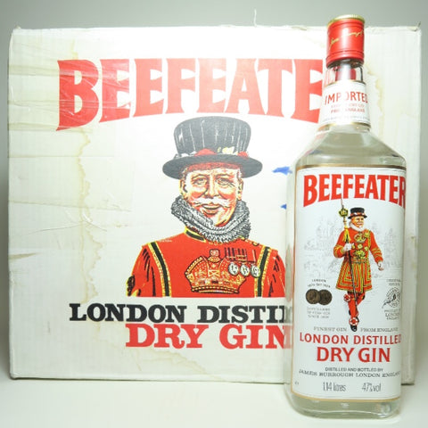 Beefeateer London Distilled Dry Gin - c. 1985 (47%, 114cl)