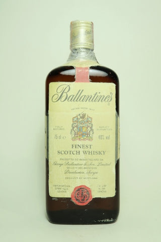 Ballantine's Finest Blended Scotch Whisky - 1970s (40%, 75cl)