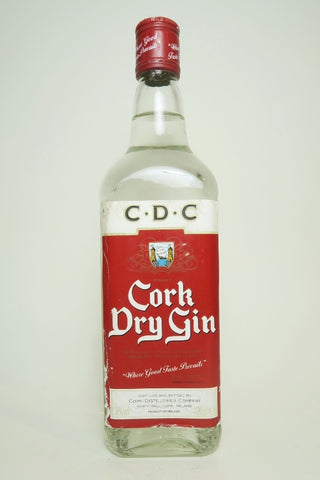 Cork Dry Gin - 1980s (38%, 70cl)