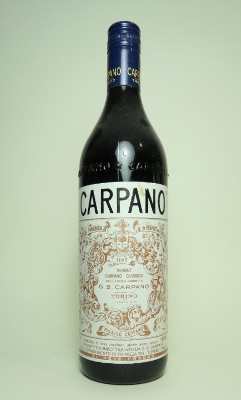 Carpano Vermut Classico - 1980s (16%, 100cl)