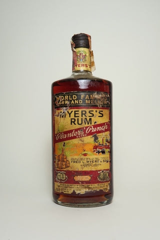 Myers's Planter's Punch Rum - 1980s (40%, 75cl)