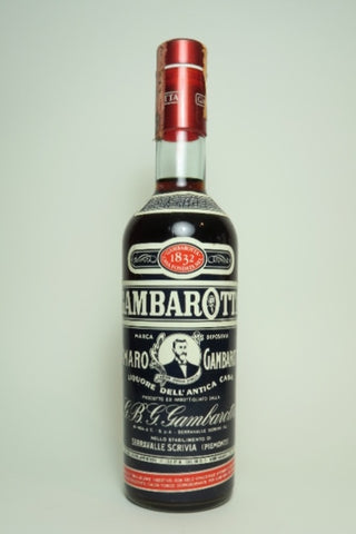 Gambarotta Amaro - 1970s (30%, 75cl)