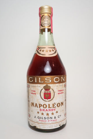 J. Gilson & Co. 5* Napoléon French Brandy - 1961 (40%, 73cl)