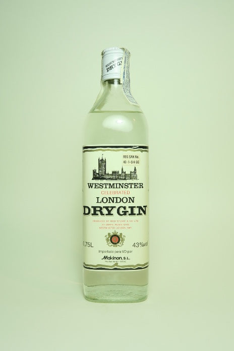 Reid, Stuart & Co. Westminster Celebrated London Dry Gin - 1970s (43%, 75cl)