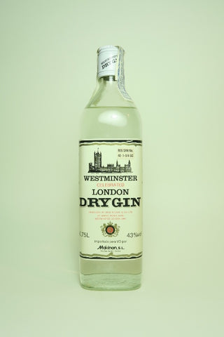 Reid, Stuart & Co. Westminster Celebrated London Dry Gin - 1970s (43%, 75cl)