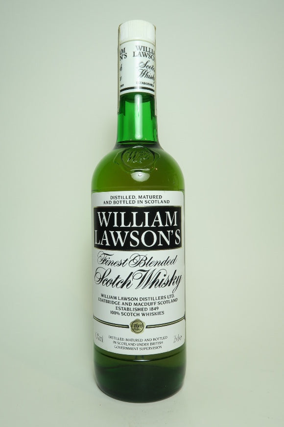 William Lawson's Finest Blended Scotch Whisky - 1980s (40%, 75cl)