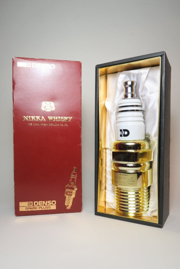 Nikka Japanese Blended Whisky Denso Spark Plug Decanter	- 1990s (43%, 50cl)
