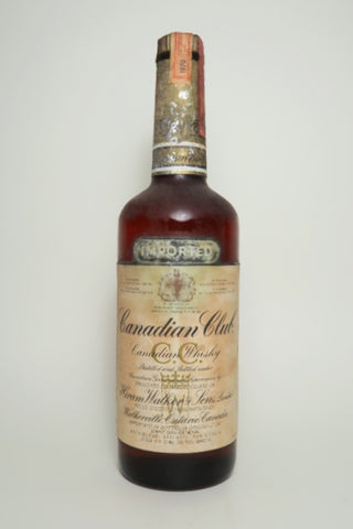 Canadian Club Blended Canadian Whisky - Distilled 1970 (40%, 75cl)