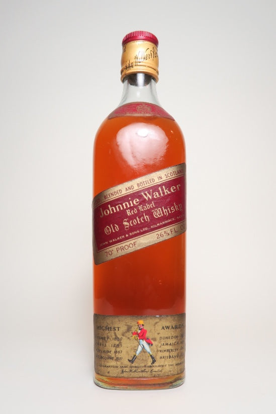 Johnnie Walker Red Label Blended Scotch Whisky - 1970s (40%, 75cl)