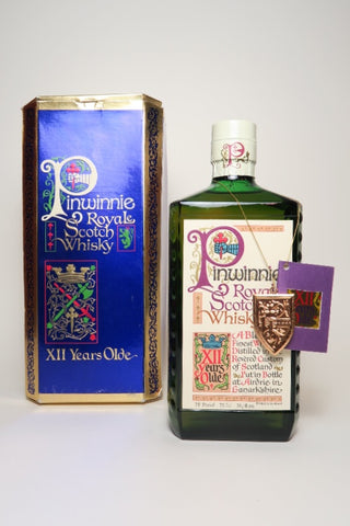 Pinwinnie 12YO Royale Blended Scotch Whisky - 1970s (43%, 75cl)