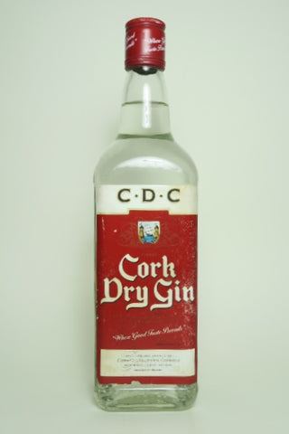 Cork Dry Gin - 1980s (38%, 70cl)