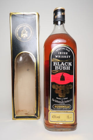 Bushmills Black Bush Special Old Blended Irish Whiskey - 1980s (43%, 100cl)