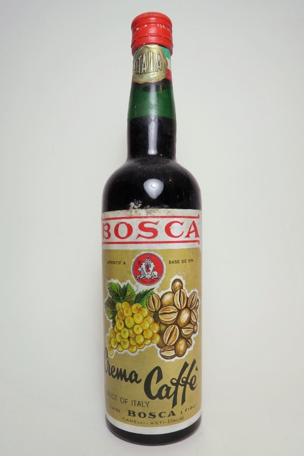 Bosca Crema Caffé Italian Aperitif - 1970s (ABV Not Stated, 75cl)