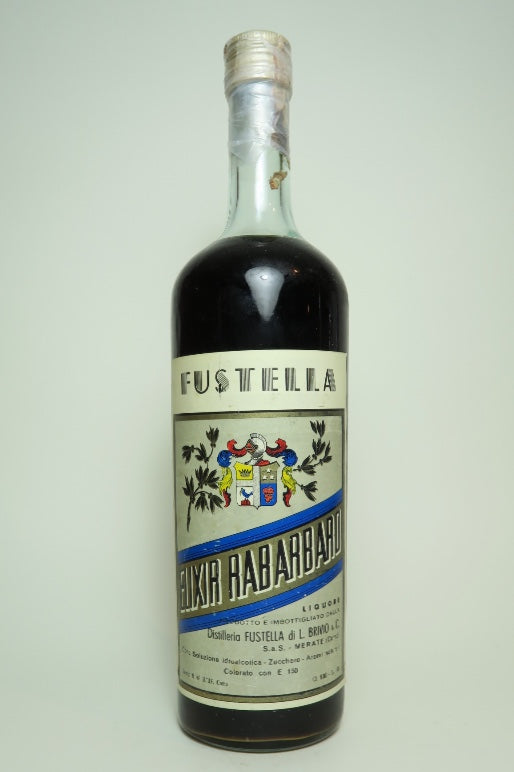 Fustella Elixir Rabarbaro - 1960s (16%, 100cl)