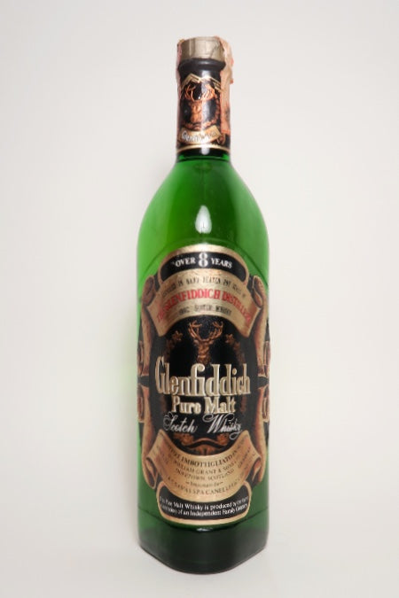 Glenfiddich 8YO Pure Malt Scotch Whisky - 1970s (43%, 75cl)