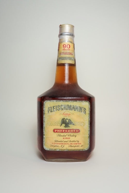 Fleischmann's Preferred Blended American Whiskey - Bottled 1969 (45%, 175cl)