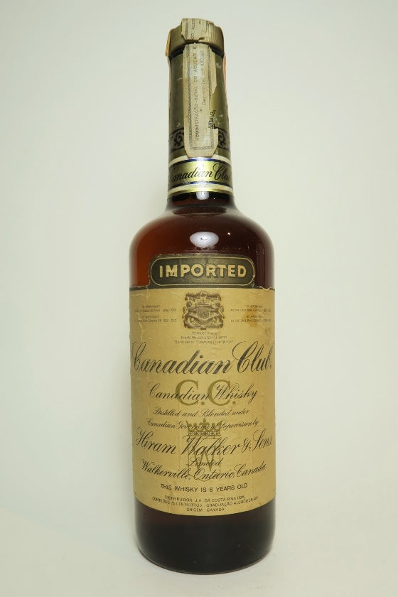 Canadian Club 6YO Canadian Blended Whisky - 1970s (40%, 75cl)