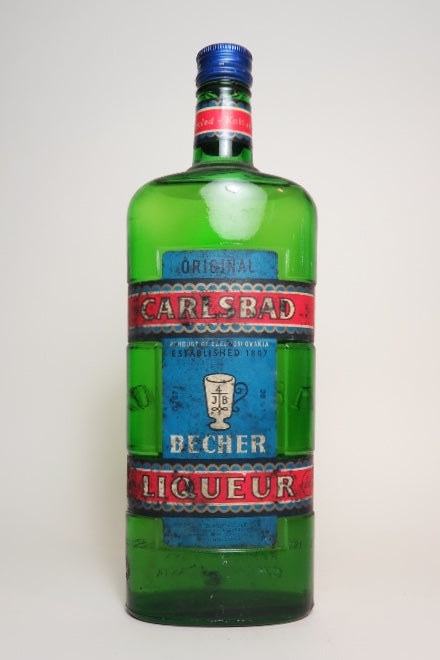 Becher Carlsbad Czechoslovakian Liqueur - 1970s (38%, 75.7cl)
