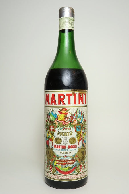 Martini & Rossi Red Vermouth - 1950s (16%, 100cl)