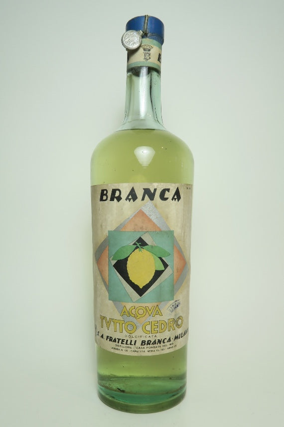 Branca Acqua Tutto Cedro - 1933-44 (25%, 100cl)