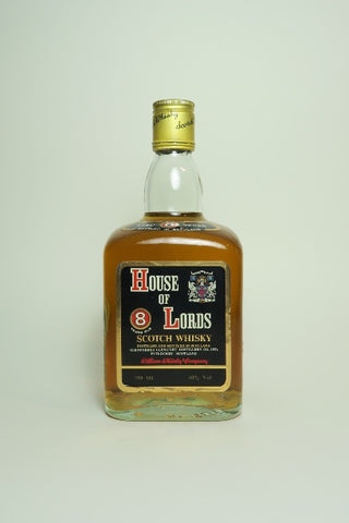 William Whiteley's House of Lords 8YO Blended Scotch Whisky - 1970s (40%, 75cl)