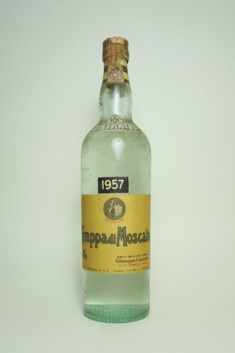 Giuseppe Contratto Grappa di Moscato - 1957 (45%, 100cl)