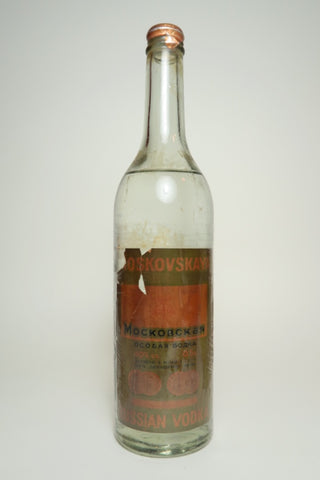 Moskovskaya Russian Vodka - 1960s (40%, 50cl)